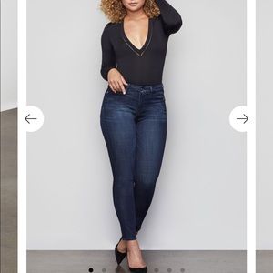 Good American good waist crop jeans (Never worn)